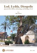 Cover page: Jindās: A History of Lydda's Rural Hinterland in the 15th to the 20th Centuries CE