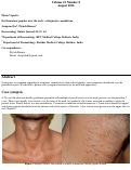 Cover page: Erythematous papules over the neck: a diagnostic conundrum