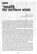 Cover page: 'Neath the northern winds