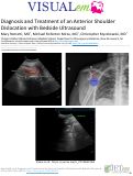 Cover page: Diagnosis &amp; Treatment of an Anterior Shoulder Dislocation with Bedside Ultrasound