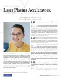 Cover page: Shining a Light on Laser Plasma Accelerators: Compact, Efficient Accelerators of the Future (Dr. Lieselotte Obst-Huebl)