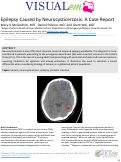 Cover page: Epilepsy Caused by Neurocysticercosis A Case Report