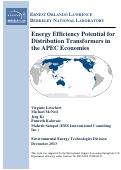 Cover page: Energy Efficiency Potential for Distribution Transformers in the APEC Economies
