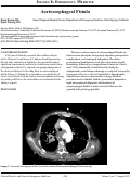 Cover page: Aortoesophageal Fistula
