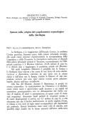 Cover page: Ipotesi sulle origini del popolamento erpetologico della Sardegna