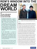 Cover page: REM’s Window Into the Dream World (Dr. Massimo Scanziani and Dr. Yuta Senzai)